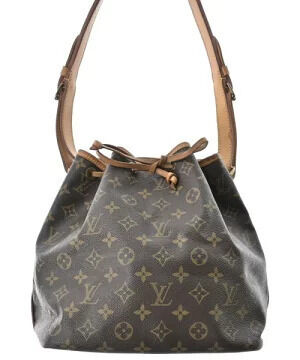 LOUIS VUITTON Shoulder Bag Brown All over pattern